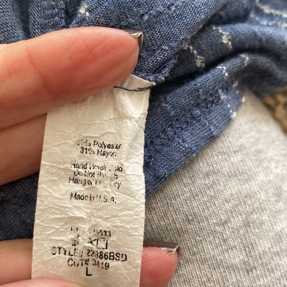 W5 by Anthropologie Stripe Top - Picture 6 of 6